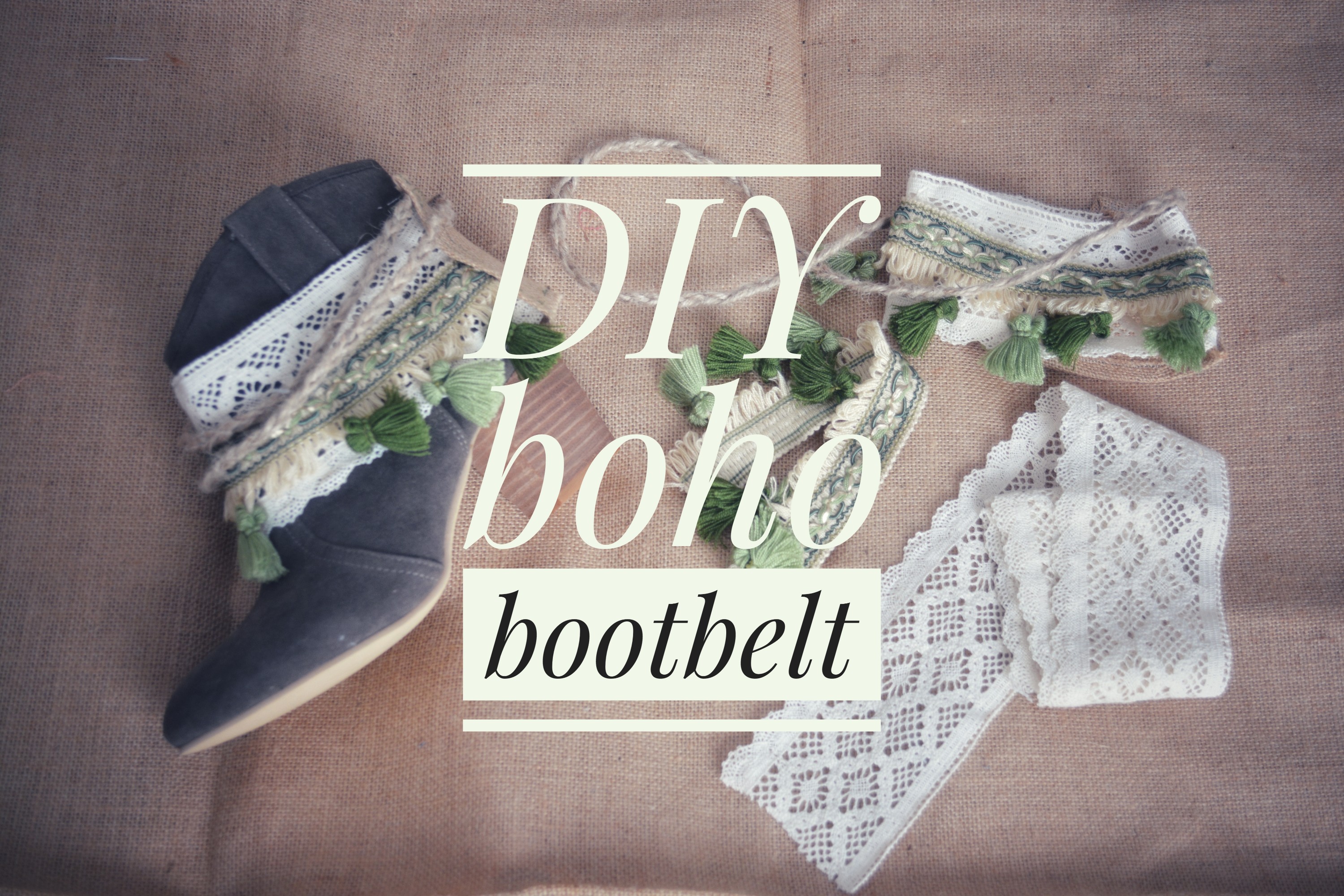 DIY bootbelt