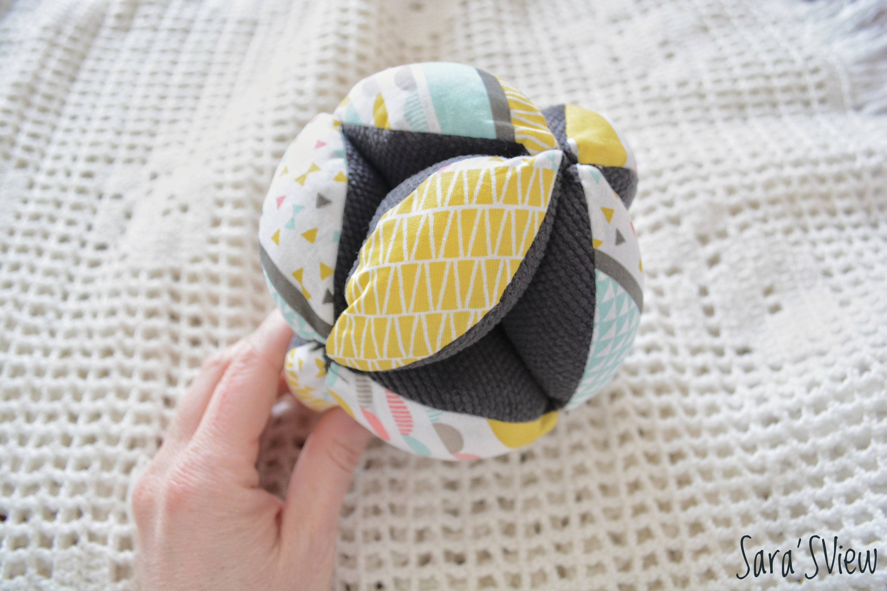 Diy Montessori ball for babies 