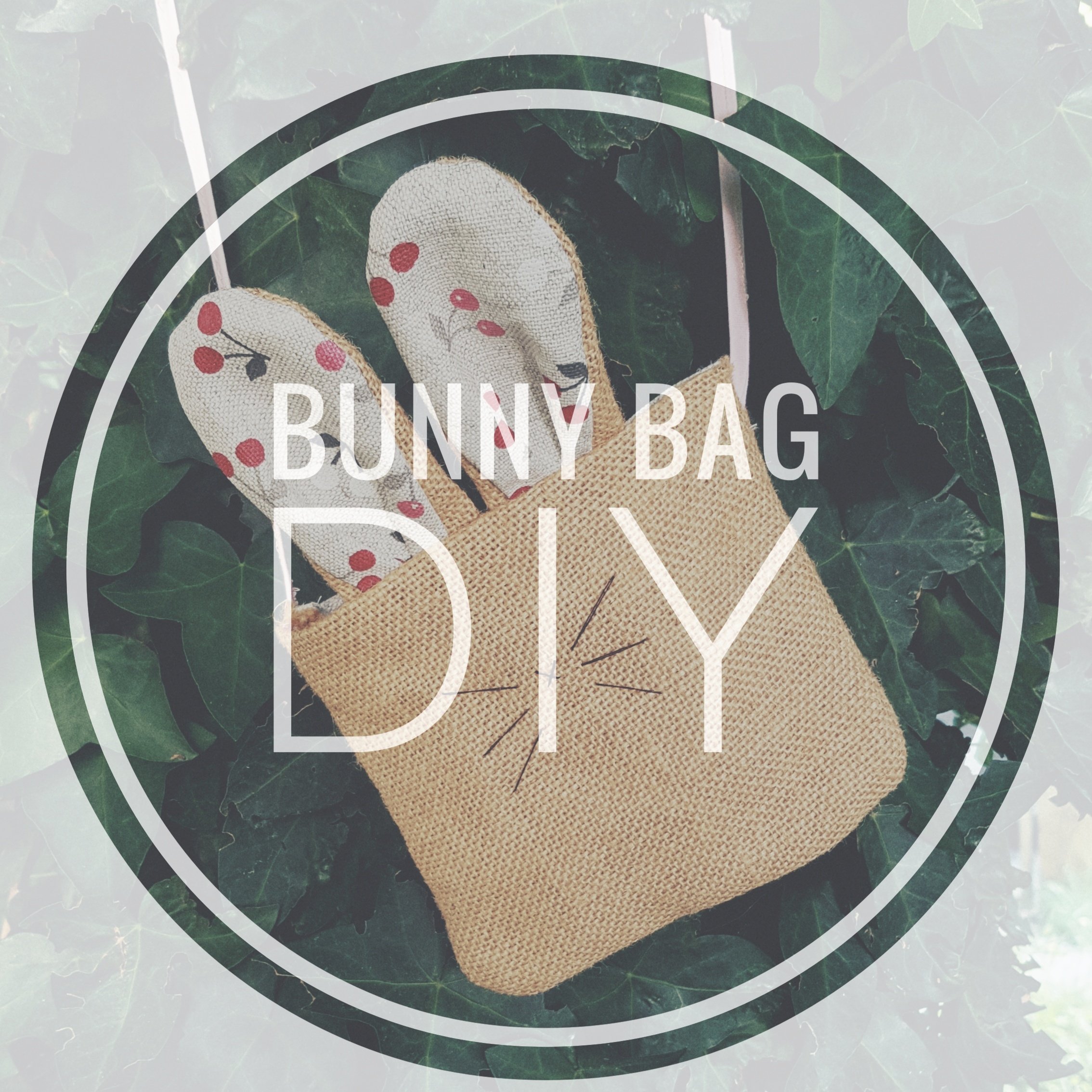 DIY bunny bag