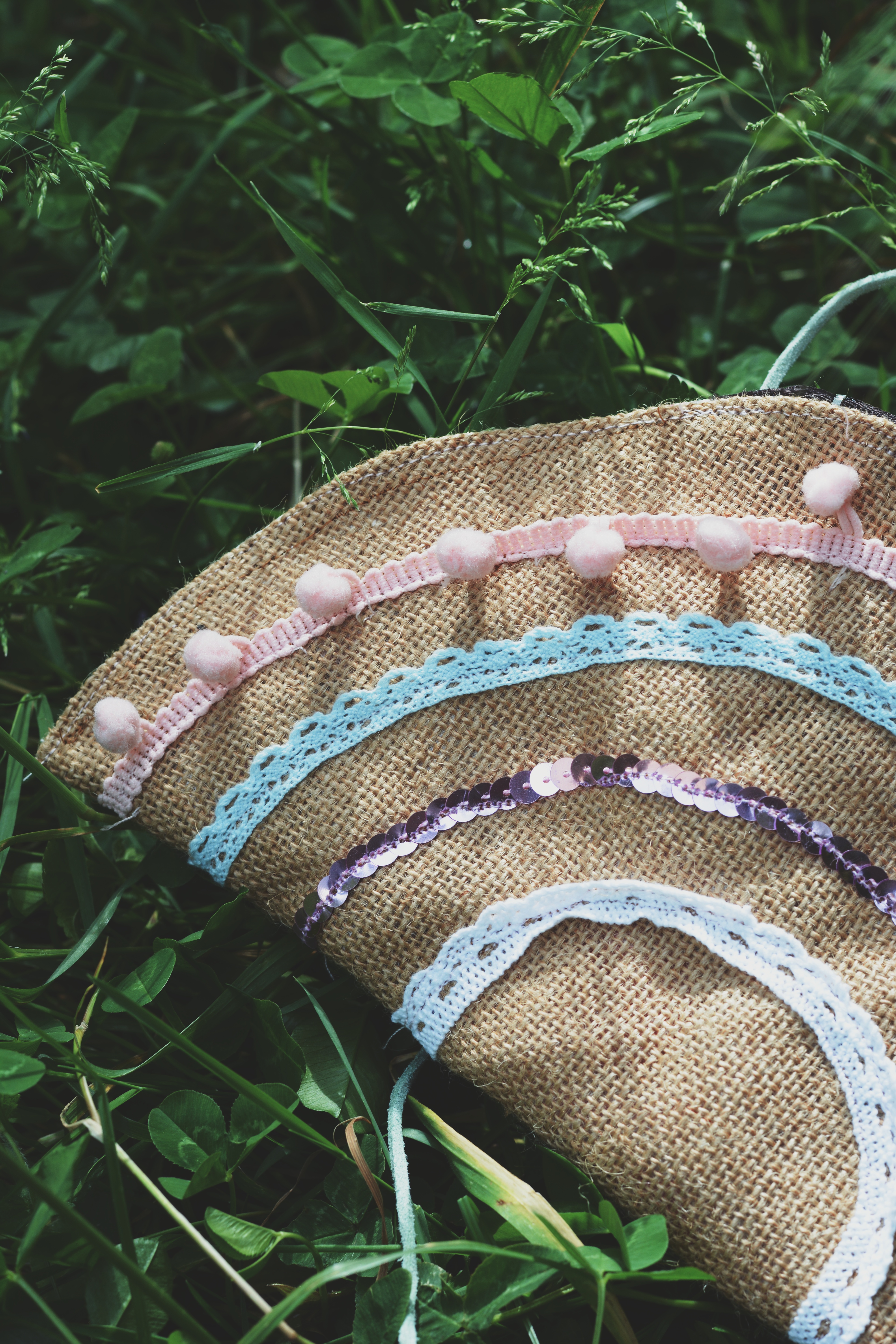 DIY Rainbow handbag
