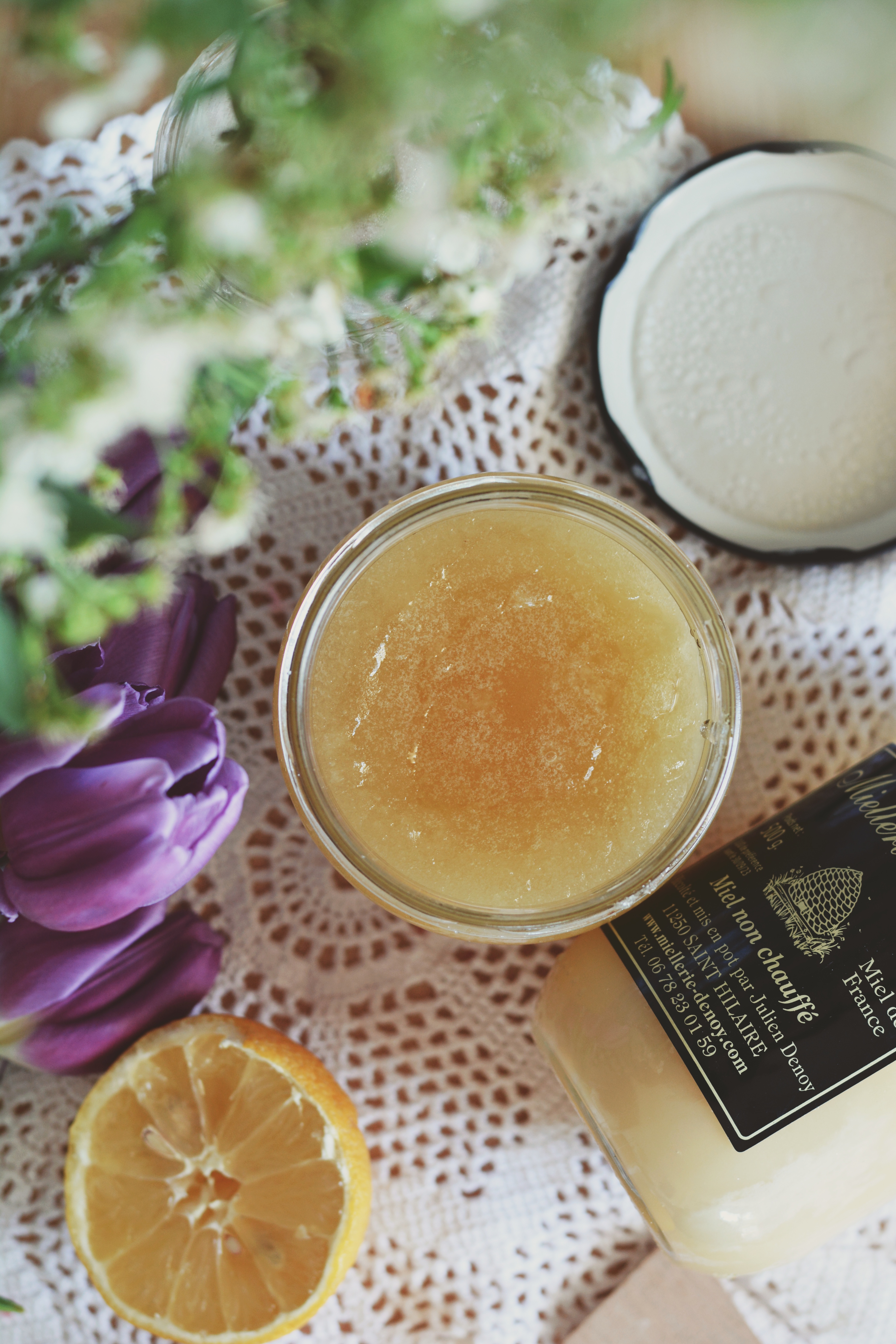 Homemade hair removal wax