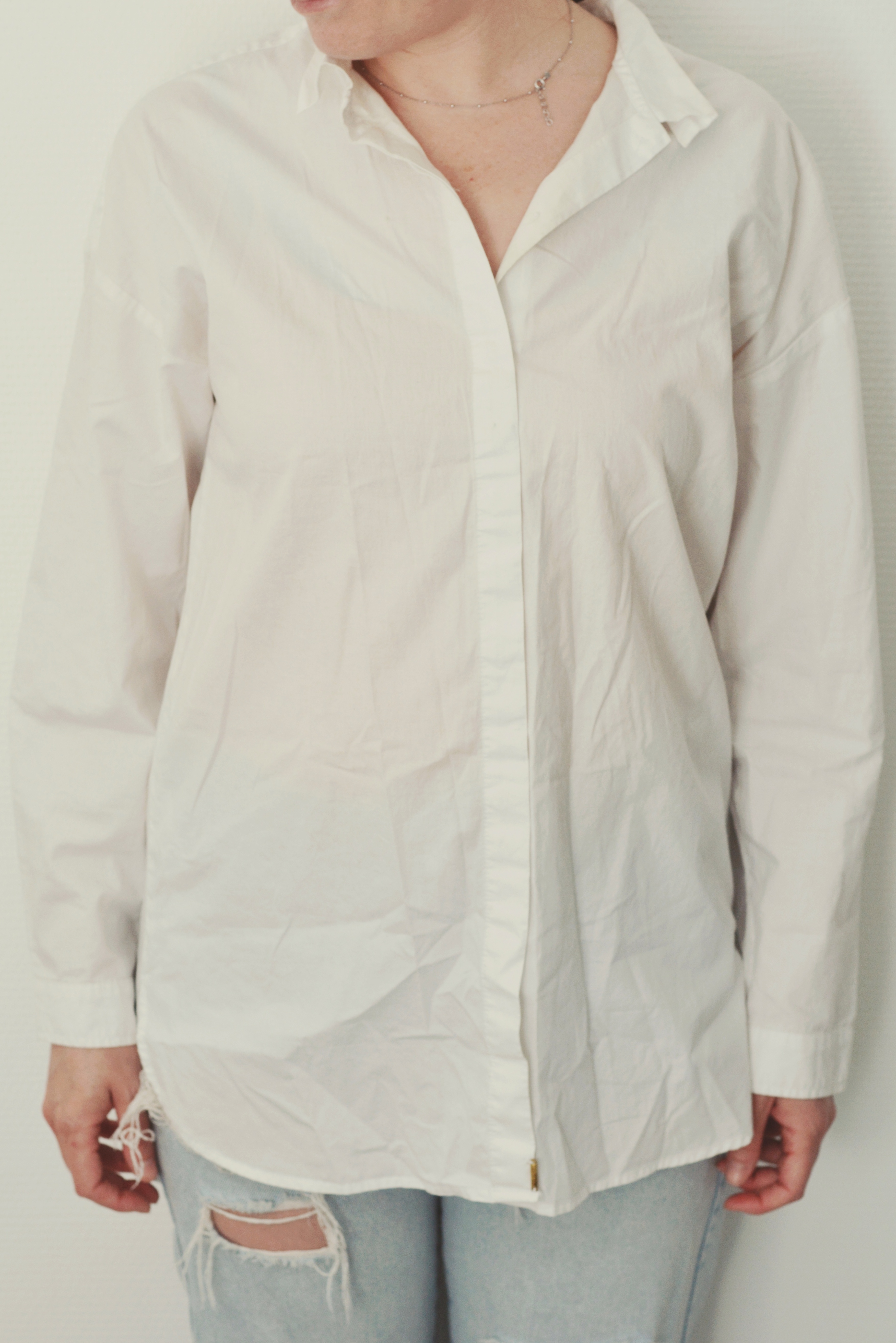 Upcycled blouse