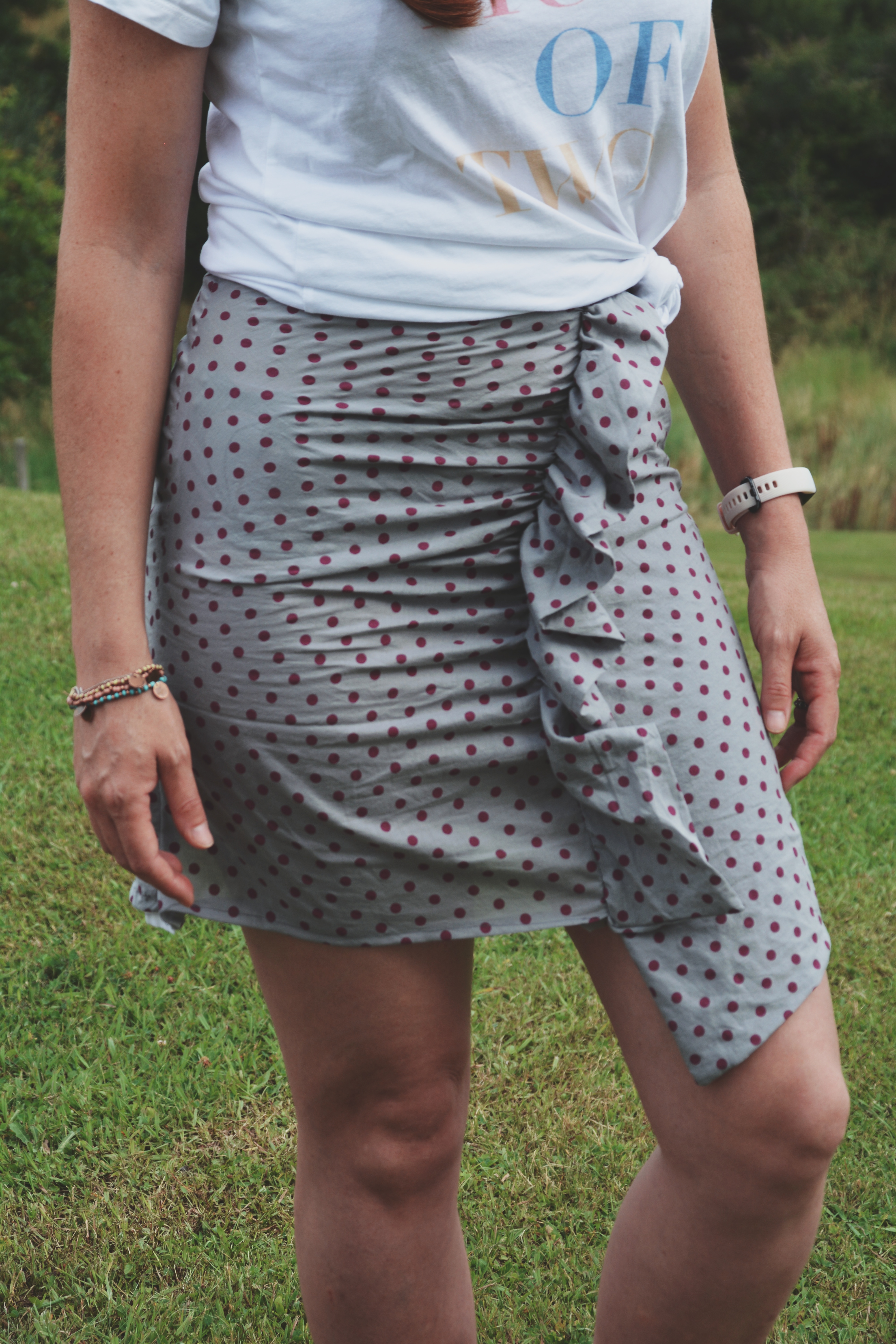 Ruffled skirt pattern