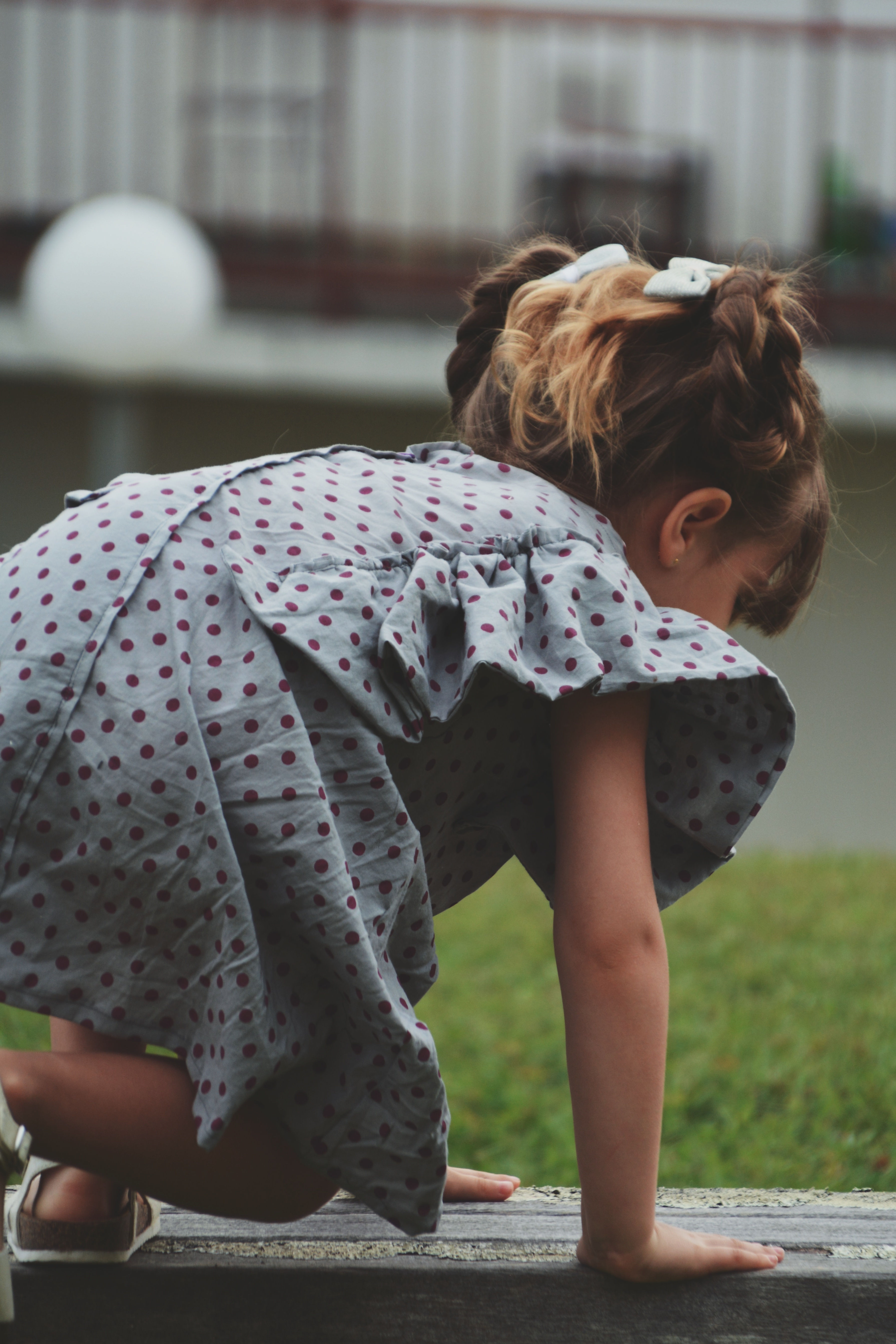 Handmade girl dress