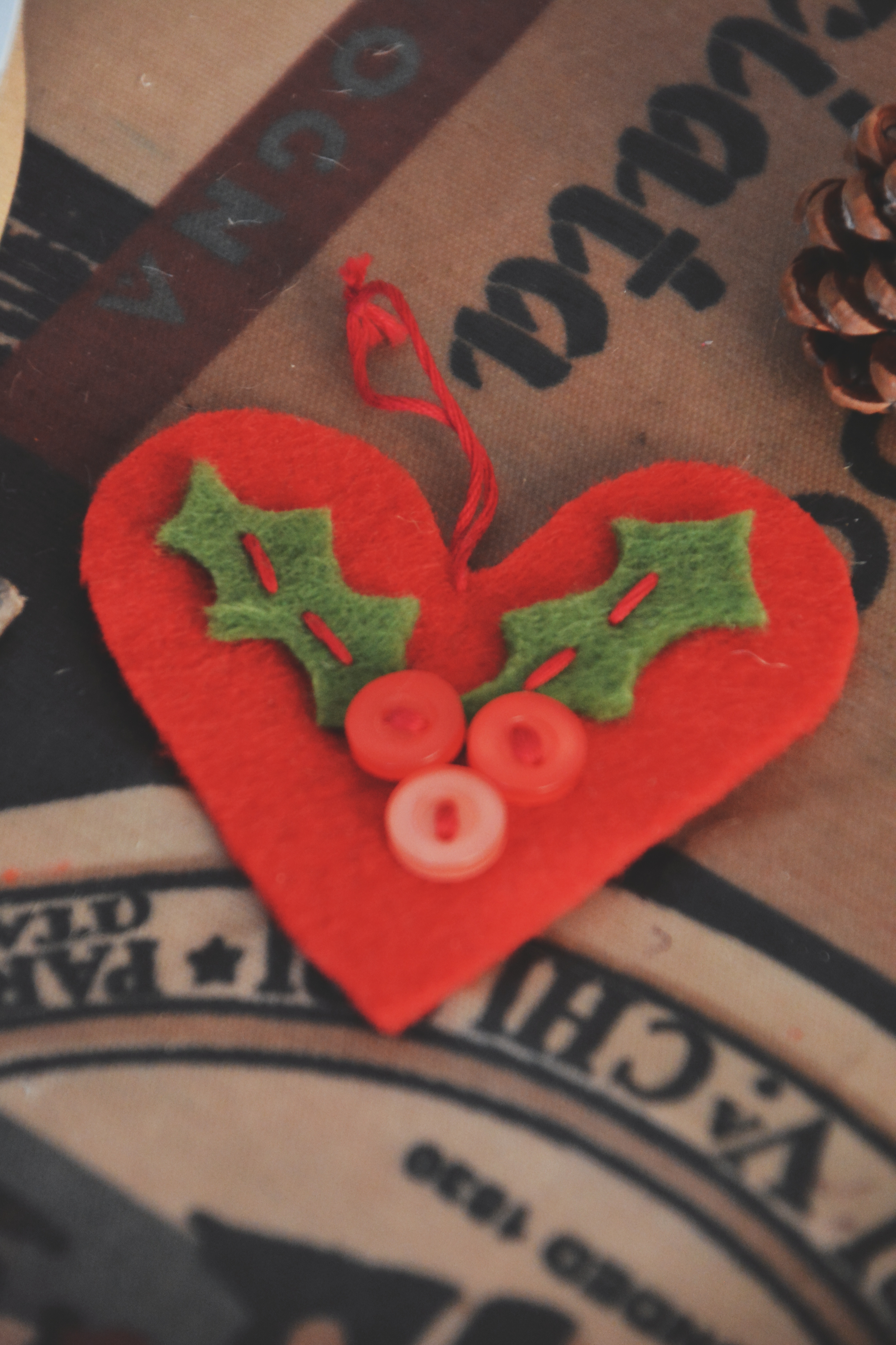 Felt Christmas ornaments
