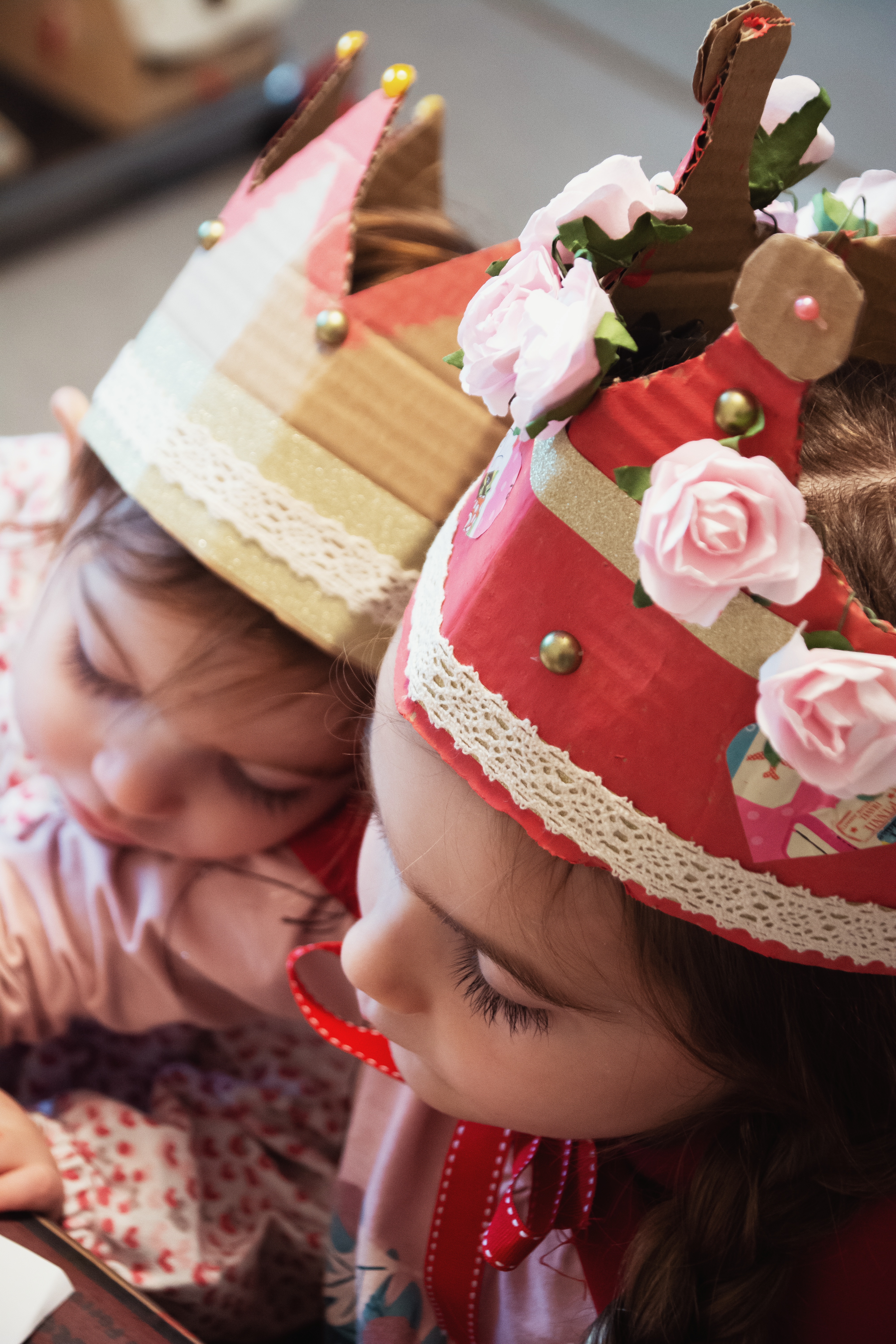 Diy cardboard crowns