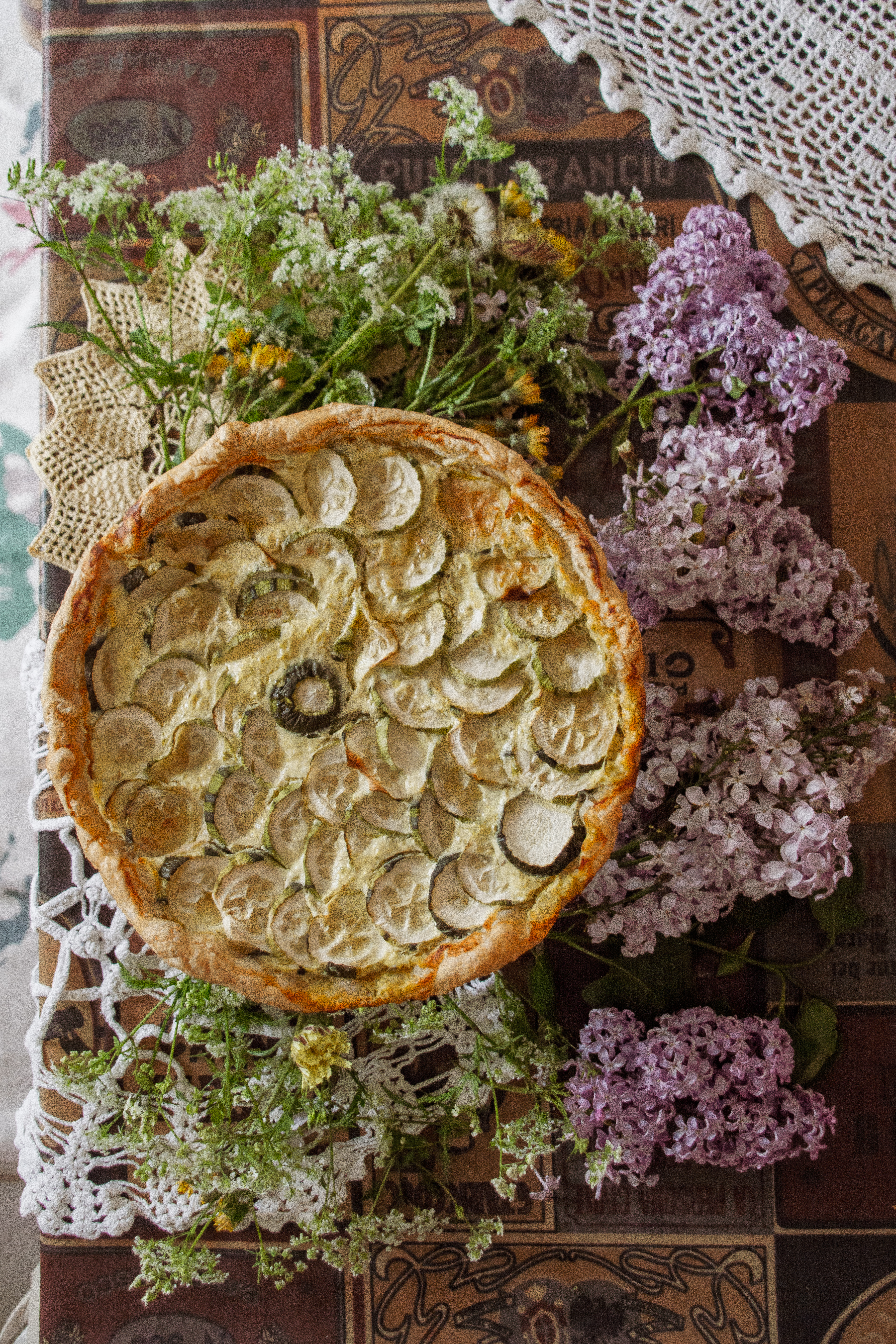 Zucchini pie