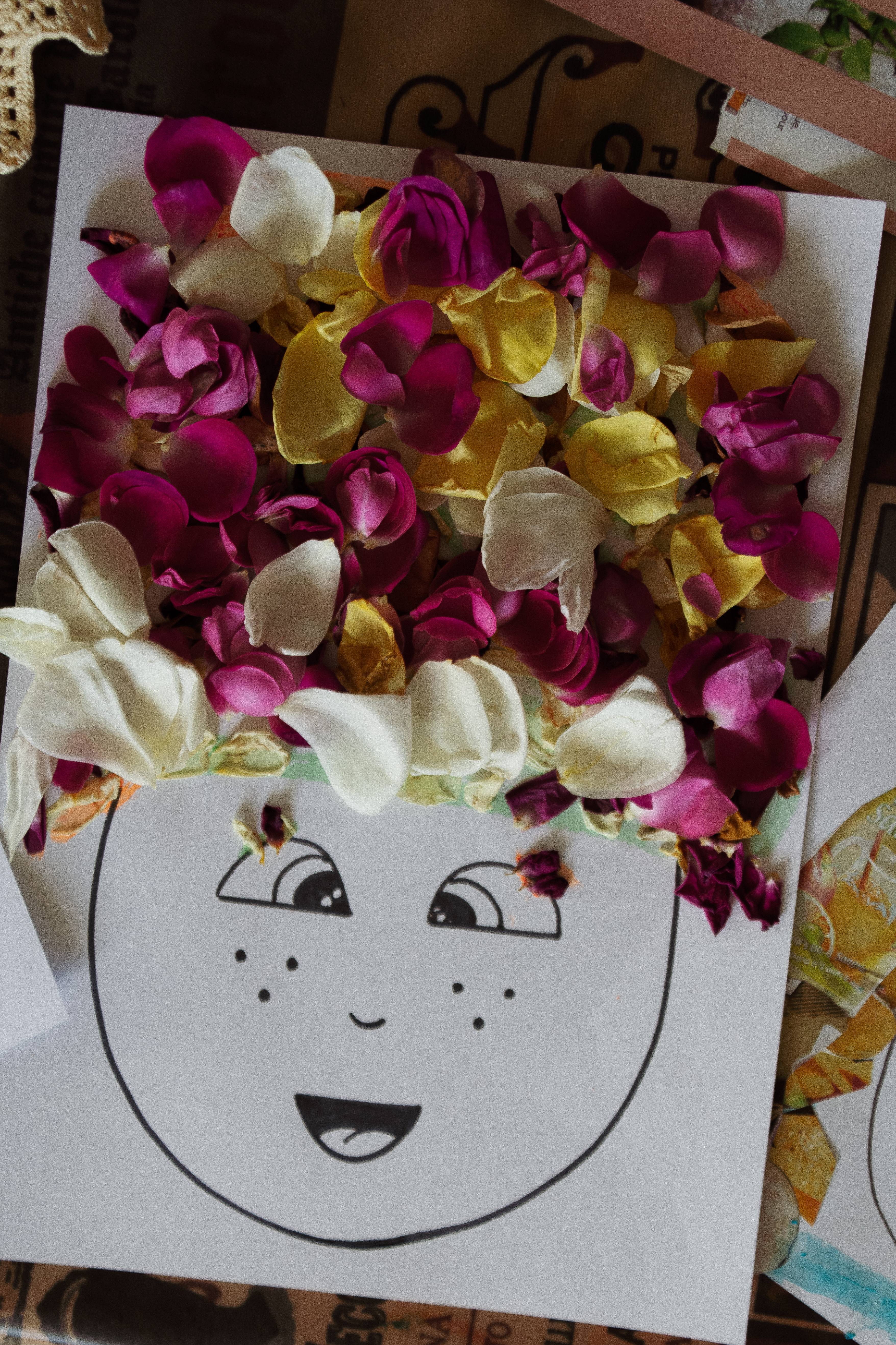 Petals collage
