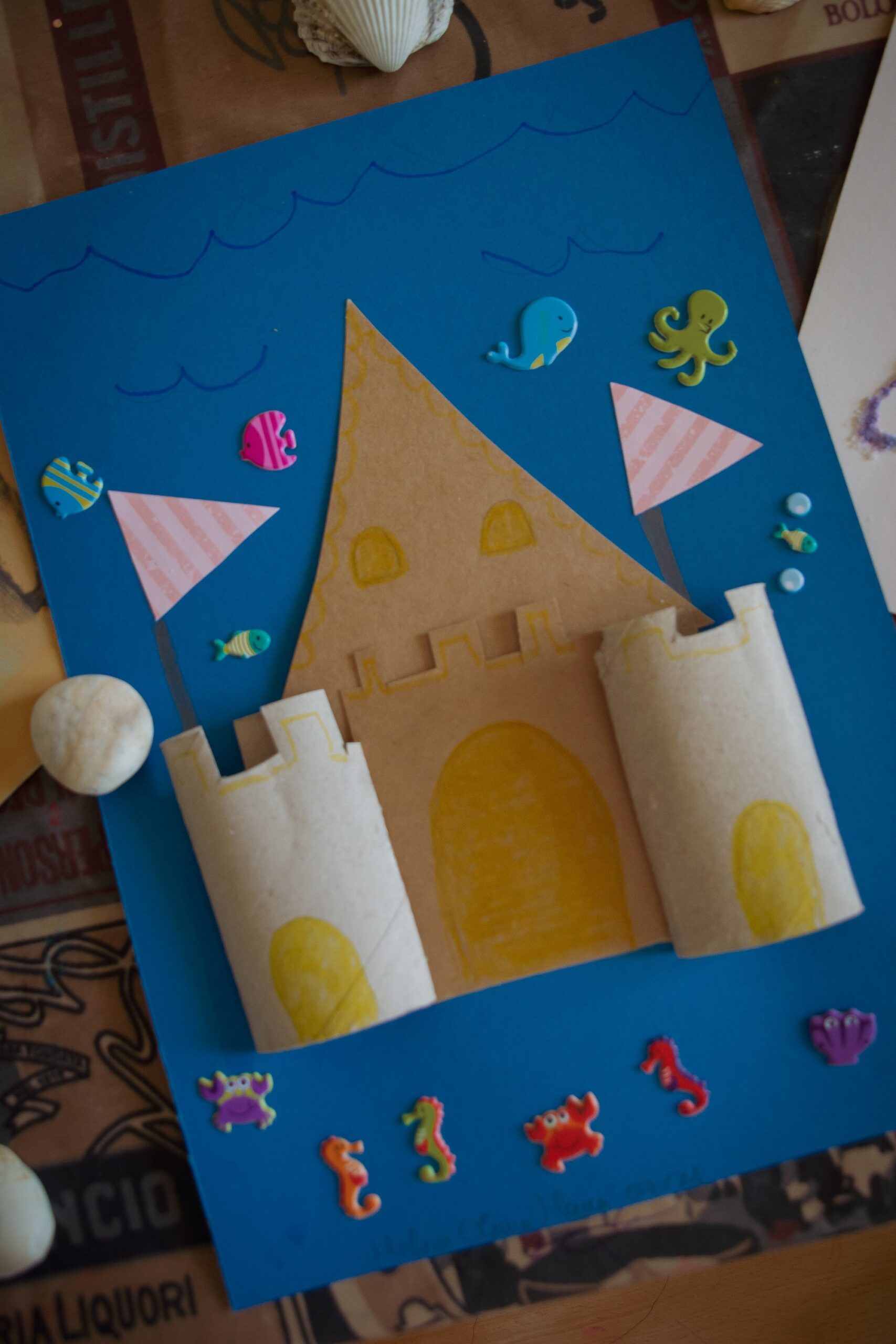 Crafts with toilet paper rolls