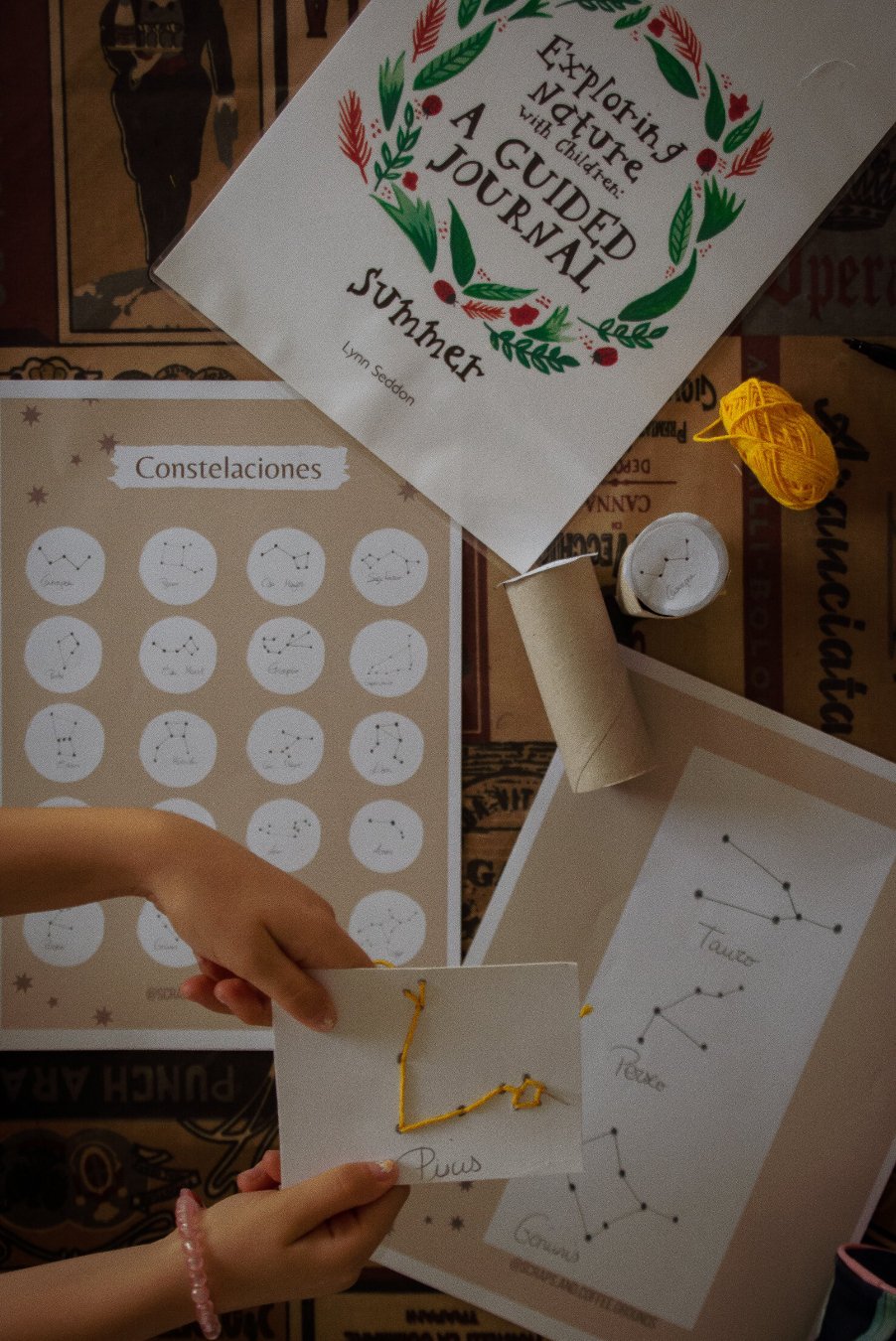 Constellation cards printable