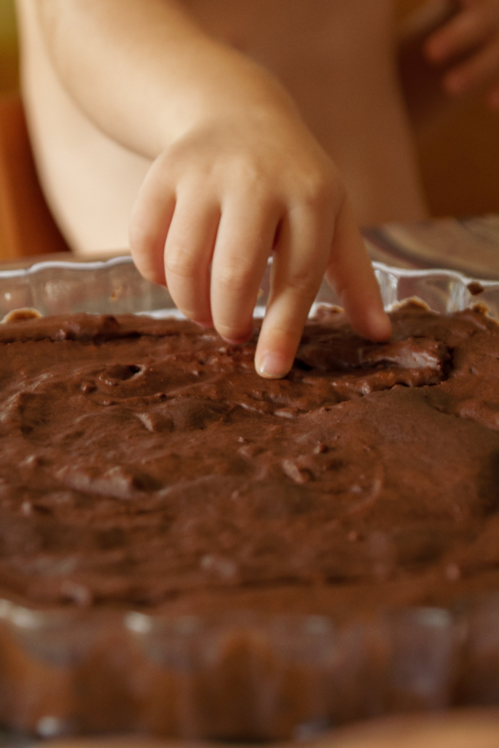Sweet potato vegan brownies