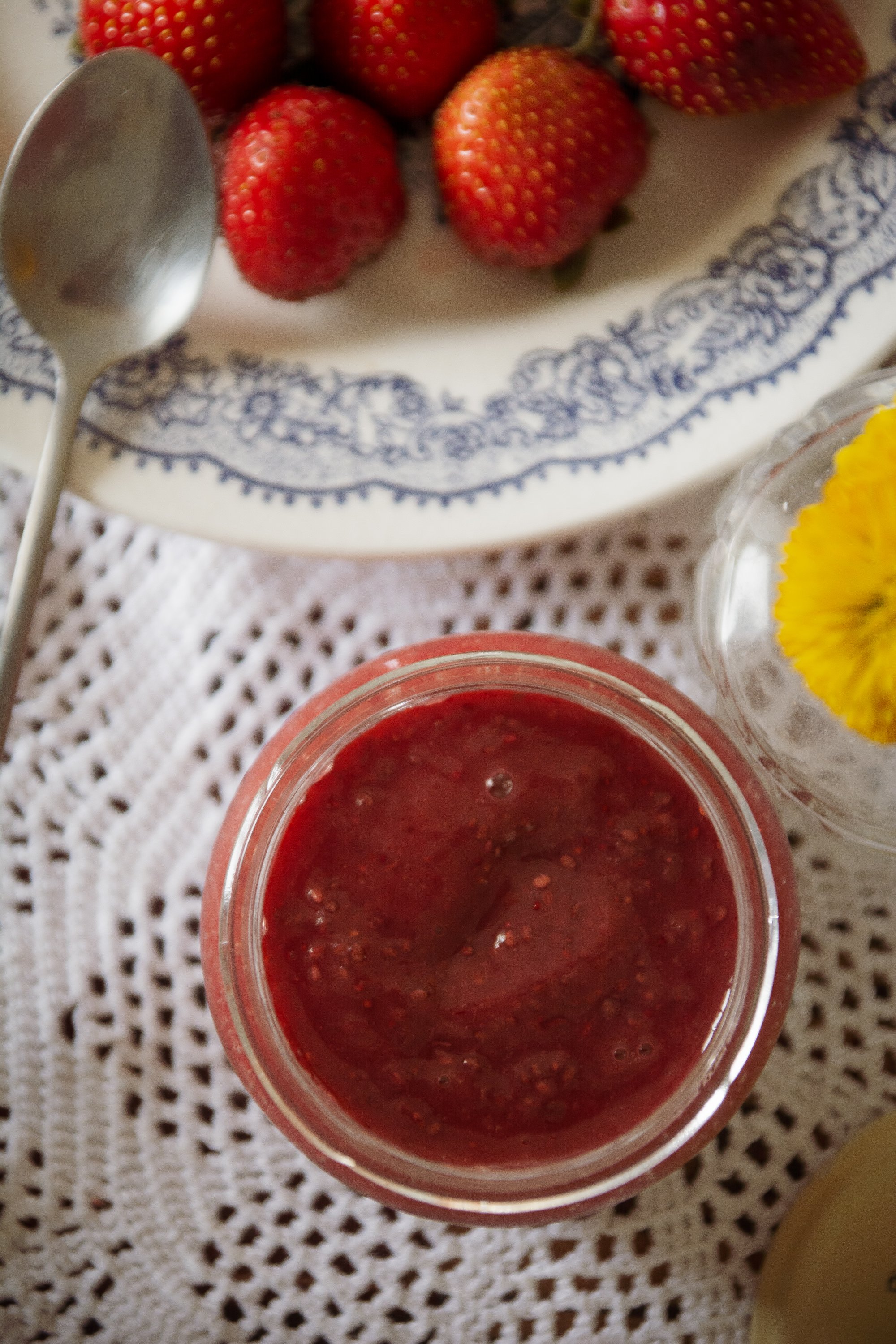 Sugar free strawberry jam