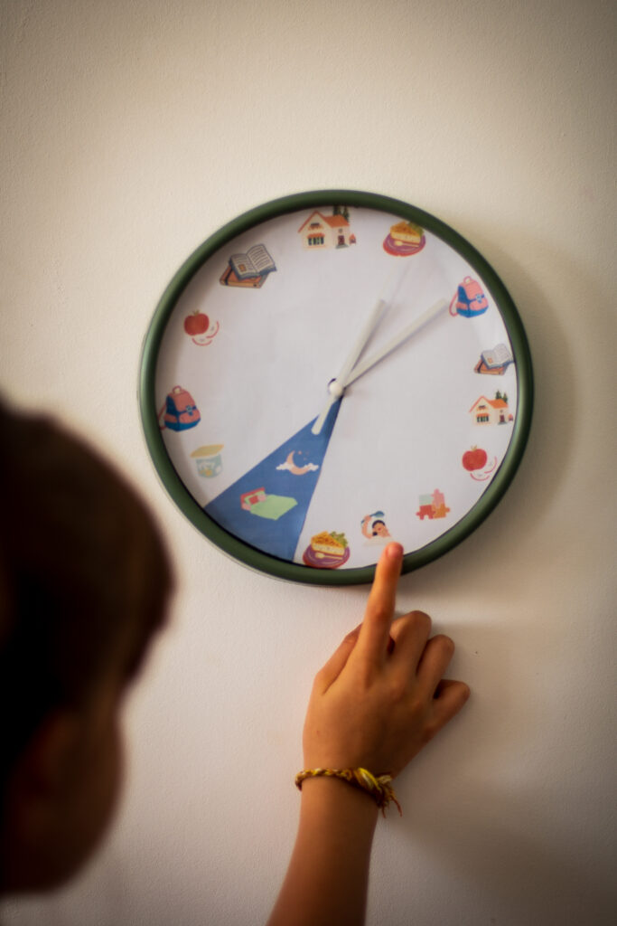 DiY routine clock