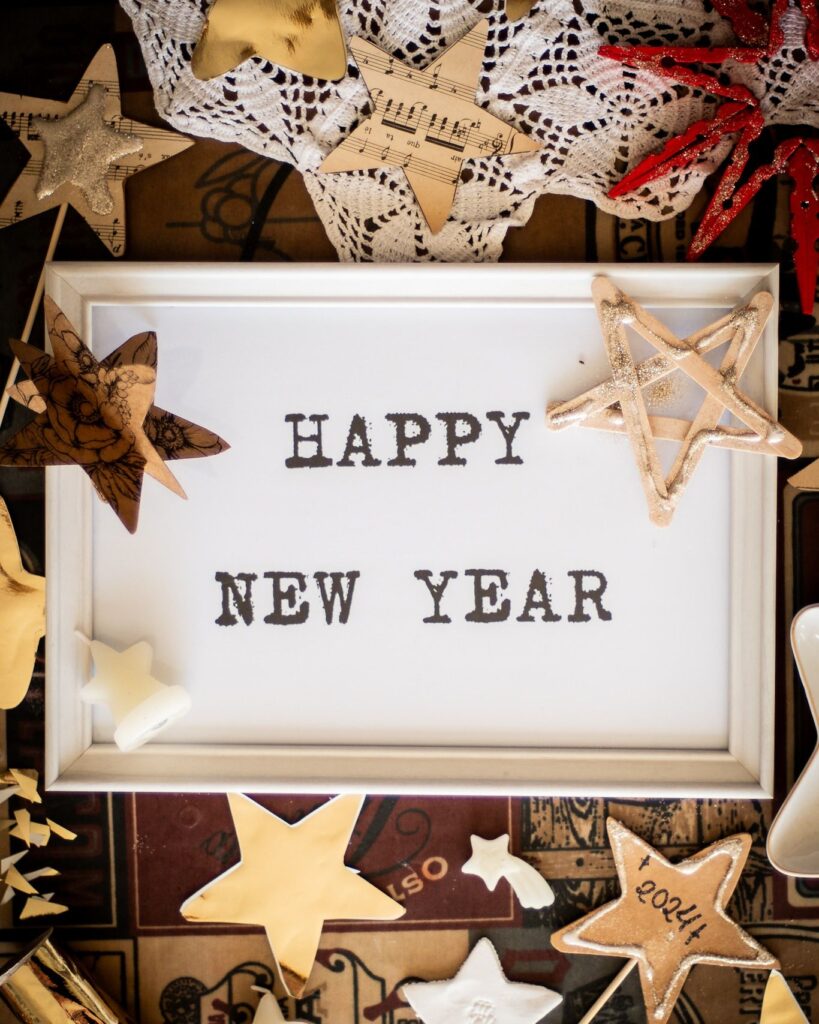 Diy Christmas crafts and New years eve stars