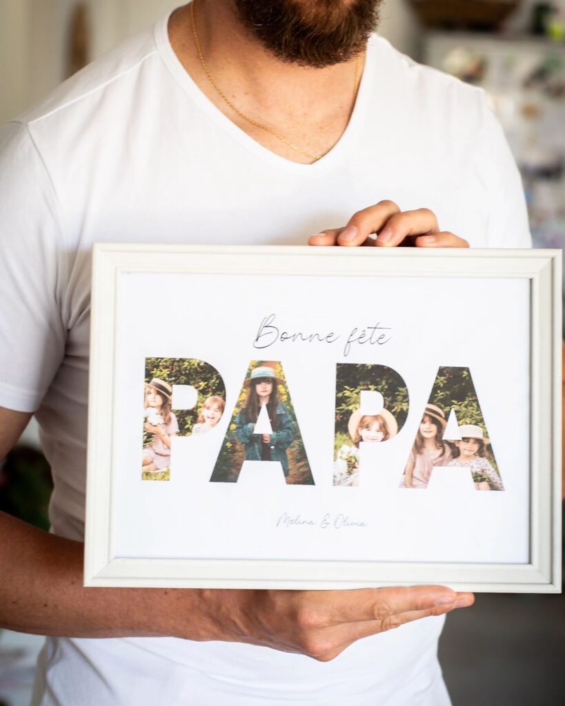 "Papa" frame