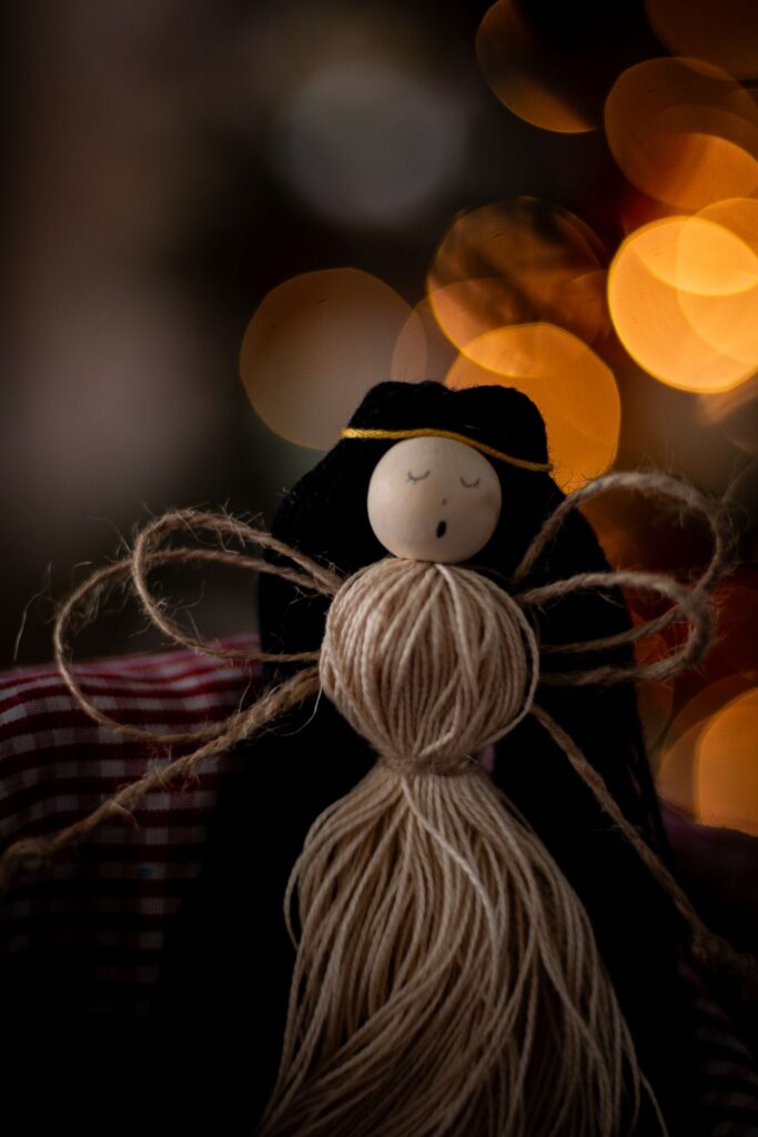 Handmade angel dolls